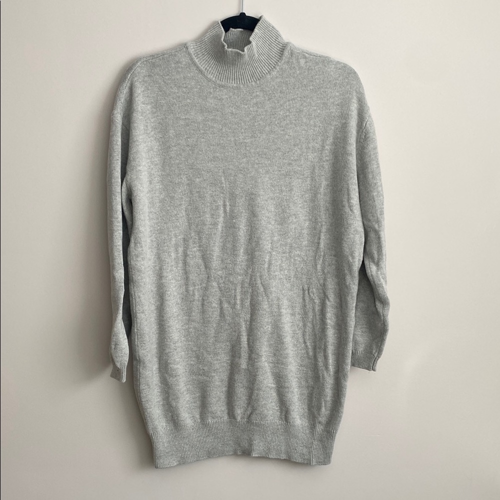 YAYA Grey Sweater Dress